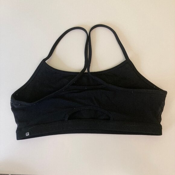 Fabletics Maeve Gold Glitter Reversible Sports Bra - Picture 5 of 5